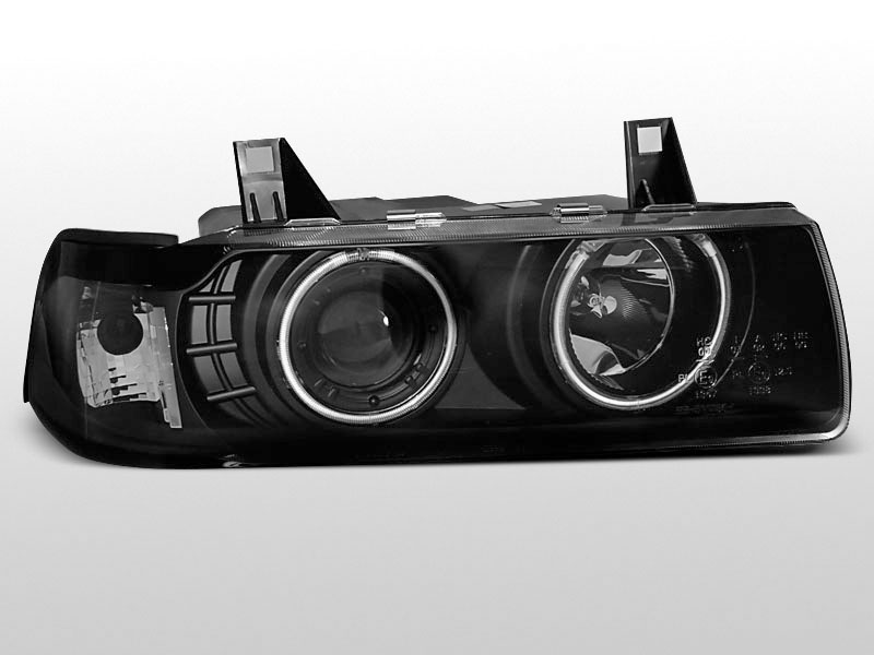 BMW E36 Fekete ANGEL EYES Elsõ Lámpa