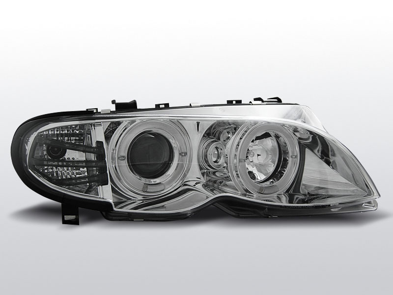 BMW E46 2001.09-2005.03 Króm ANGEL EYES Elsõ Lámpa