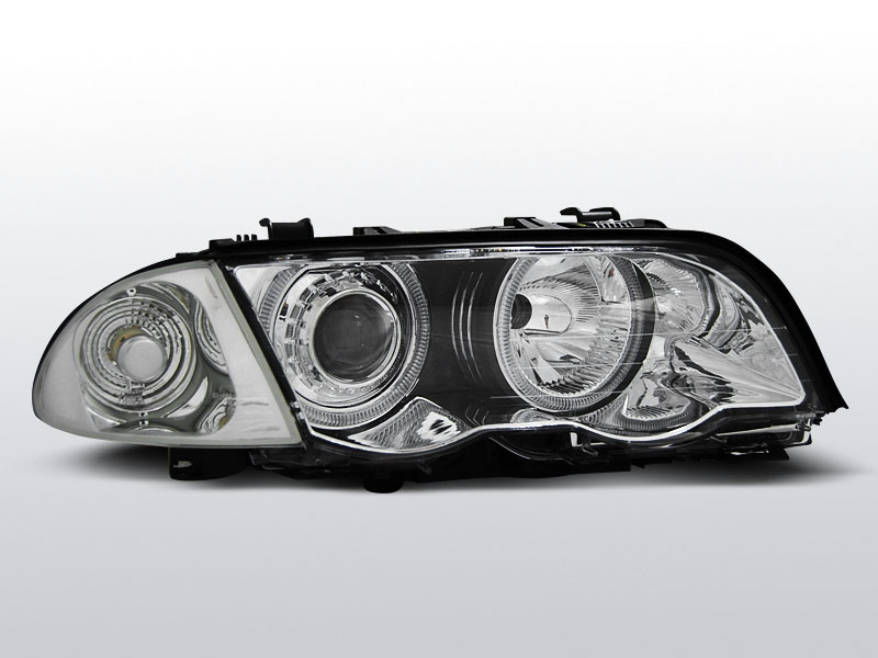 BMW E46 1998.05-2001.08 Króm ANGEL EYES S/T Elsõ Lámpa