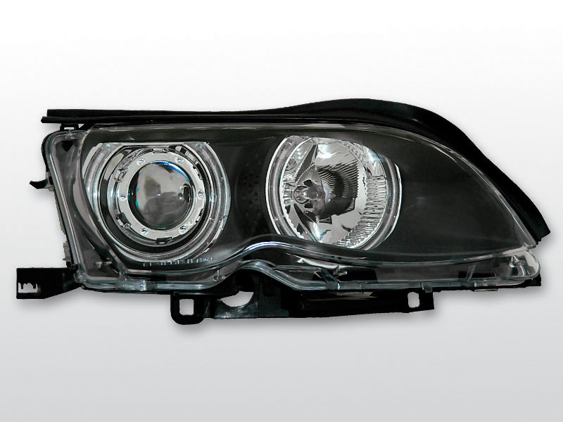 BMW E46 2001.09-2005.03 Fekete ANGEL EYES Elsõ Lámpa