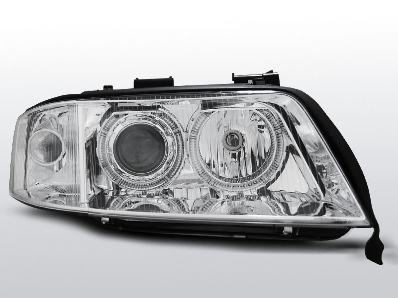 AUDI A6 1997.05-2001.06 Króm ANGEL EYES Elsõ Lámpa