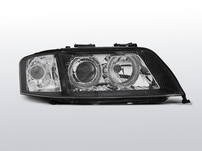 AUDI A6 2001.06-2004.05 Fekete ANGEL EYES Elsõ Lámpa