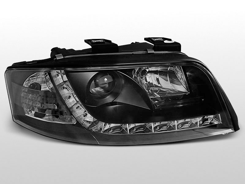 AUDI A6 2001.06-2004.05 Fekete Daylight Elsõ Lámpa